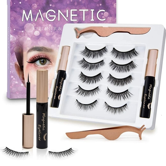 Sephora Other - Magnetic Eyelashes (5) & Magnetic Eyeliner Set